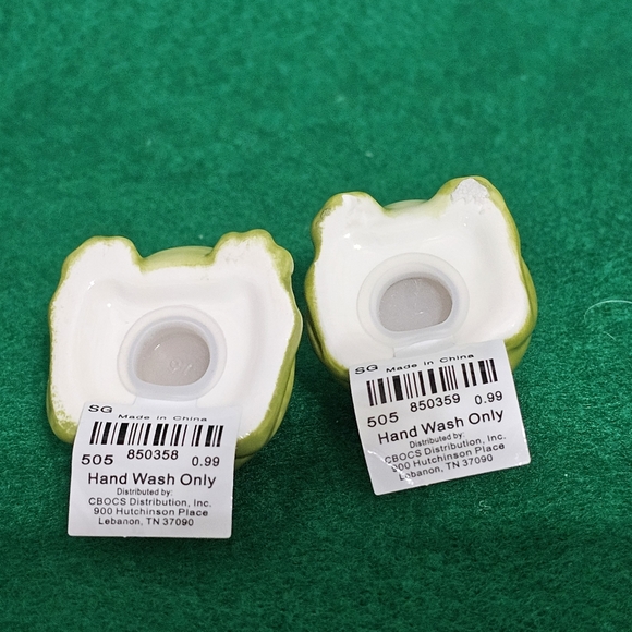 FROG Salt & Pepper Shakers from Cracker Barrel - Picture 5 of 7